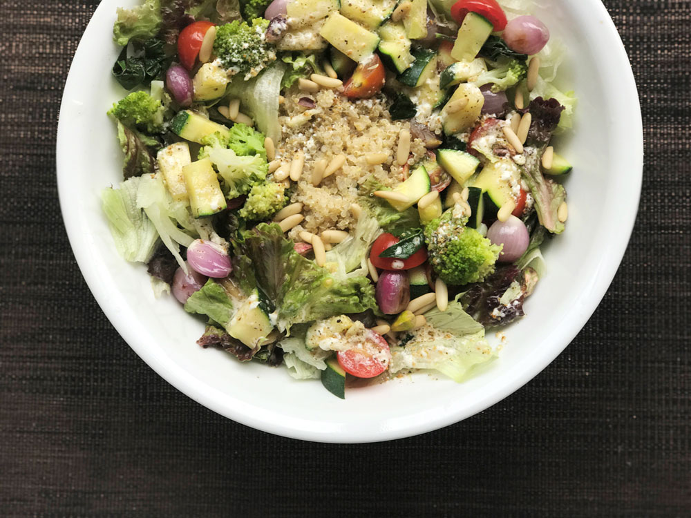 Quinoa Salad: In the mood for salubrity!